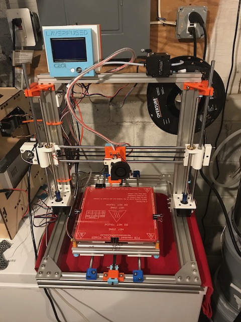 A Homemade 3D Printer